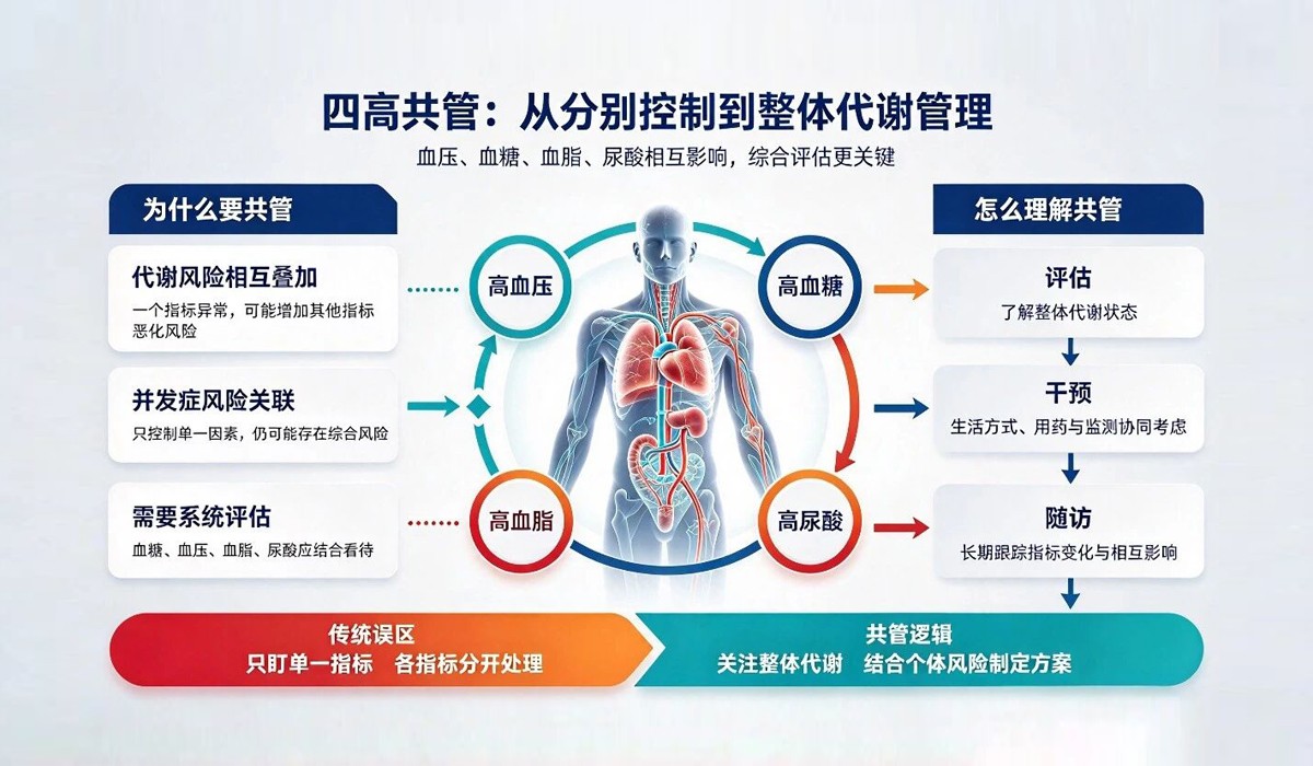 医学共识：为什么“四高共管”比单测一个指标更重要？