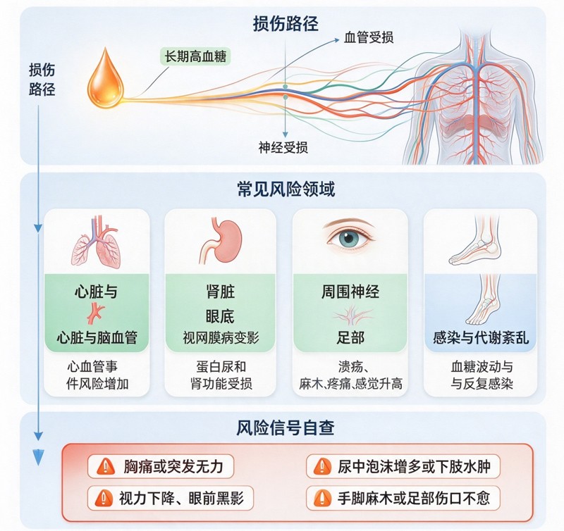 代谢问题引起的风险信号 代谢问题引起的风险信号